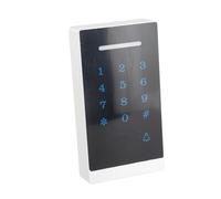 Riuulity Clavier de Contrôle D'accès rétroéclairé étanche, 1000 Utilisateurs, Carte, Mot de Passe, Gestion Flexible pour Les Entreprises, Noir 7,6 X 13,9 Cm