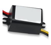 Riuulity Compact 12V à 9 V Convertisseur d'alimentation Adaptateur de Sortie Stable 2A pour Les Véhicules, Plusieurs Méthodes de Connexion pour Une Utilisation Confortable