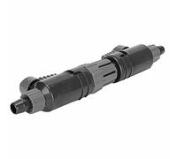 Riuulity Connecteur en Plastique D'aquarium Efficace, Conception à Double Bague d'étanchéité, Connecteur à Double Robinet à Dégagement Rapide avec Tête Rotative Intégrée pour Raccords de Système