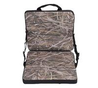 Riuulity Coussin de Siège Pliant, Coussinet de Chaise de Stade Portable avec Tissu Oxford 600D et Rembourrage D'épaisseur de 4 Cm pour Les événements Sportifs de Pêche