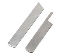 Riuulity Couteau Supérieur et Inférieur de Machine à Surjeter en Acier Exquis, Lame de Machine à Coudre 2 Pièces pour GN1-2 81-6, Outil Pratique pour les Amateurs