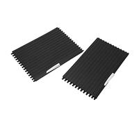 Riuulity Couvercle de Rouleau de Porte-gobelet de Console Avant, OEM 51166954943 pour E70 X5 E71 E72, Installation Facile, Matériau Durable, 2 Pièces