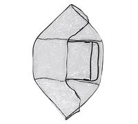 Riuulity Couverture de Pluie Universelle pour les Couvertures de Pluie Transparente Pu Demon Wind of Tears Preuve pour la Marche pour bébé