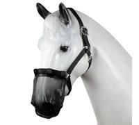 Riuulity Couvre-Nez en Maille de Nylon, Protection du Visage Réglable, Filet de Nez de Cheval, Couverture de Nez de Protection du Visage de Cheval pour Les Activités de Plein Air (M)