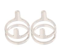 Riuulity Cutter -Spacers - Guide de Stand Guide Sturny Contexte en Acier Inoxydable pour AG60 SG55, Supports D'installation Murale Durable pour le Pistolet de Soudage, Port Simple, 2pcs