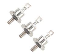 Riuulity Diode de Générateur à Installation Facile 3 Pièces en Métal Robuste pour Diode de Dynamo ZX40 12 40A Idéal pour Les Techniciens de Réparation Professionnels (Pôle négatif)