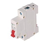 Riuulity Disjoncteur Miniature 1P Protection contre les Surcharges, 230V, | Matériau PC, Conception modulaire, État de fonctionnement visuel, Facile à installer, Adapté à un usage résidentiel
