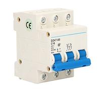 Riuulity Disjoncteur triphasé 16A Protection Basse Tension | Coque ignifuge, installation facile, structure compacte, Systèmes d\'éclairage, Sécurité électrique