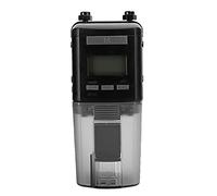 Riuulity Distributeur Automatique de Nourriture pour Poissons D'aquarium, Mini Minuterie d'alimentation Réglable pour Flocons ou Granulés, Idéal pour Les Travailleurs ou Les Voyageurs