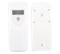 Riuulity Distributeur Automatique de Parfum avec Minuterie, Désodorisant LCD pour Bureau à Domicile, Blanc 7,9 X 3,1 X 3, Pouces, adapté aux Chambres à Coucher, Salles de Bains
