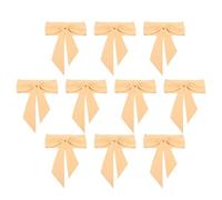 Riuulity Écharpes de Chaise, Décoration élégante de Fête de Banquet de Mariage en Polyester avec Un Design en Une Seule Pièce, pour la Célébration de Noël de Fête de Naissance (Champagne)