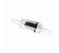 Riuulity Ensemble de 10 Clapets Anti-Retour Unidirectionnels, Soupape de sécurité Essentielle pour Pompe à Air dans L'Aquarium, évite Les Dommages Causés par l'eau, Plastique Blanc Rouge Noir 3,9"