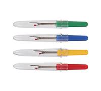 Riuulity Ensemble de 48 Découseurs à Poignée en Plastique de Haute qualité, Outils de Retrait de Fil Tranchants pour la Couture, Dispositif Ergonomique de Relevage de Fil Rouge, Jaune, Bleu, Vert