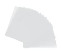 Riuulity Ensemble de Feuilles Thermorétractables Faciles à Utiliser pour les œuvres D'art, les Porte-clés, la Fabrication de Bijoux, 20 Feuilles de Plastique Rétractables avec Outils Inclus