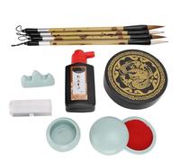 Riuulity Ensemble de Pinceaux de Calligraphie, Pinceau Rigide et Doux Facile à Utiliser, Parfait pour la Pratique de L'encre au Stylo pour les Amateurs D'écriture