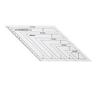 Riuulity Ensemble de Règles de Couture en Acrylique de Haute Précision, avec échelles Claires, Règles de Pratiques pour les Amateurs de Couture, 4 Pièces/ensemble (Couleur assortie)