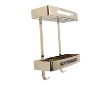 Riuulity Étagères Flottantes de Salle de Bain Design Minimaliste et Savoir-Faire Exquis pour économiser de l'espace dans la Cuisine et la Salle de Bain en Acier Inoxydable 304