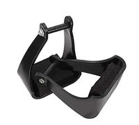 Riuulity Étriers de Selle de Cheval de sécurité en Plastique Pom Léger de Haute dureté avec Coussinet en Mousse Absorbant Les Chocs pour Une équitation Confortable 14 Cm X 2 Pièces