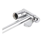 Riuulity Extension de Bras de Douche en Cuivre, Bras de Douche à Double Engrenage pour une capacité de Poids élevée, Réglage Facile de L'angle