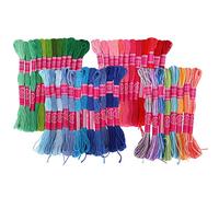 Riuulity Fil de Broderie - Ils Ont des Fils de Coton en Polyester pour les Amants et les Débutants de la Croix, 44 PC Couture pour L'artisanat et l'amitié et l'amitié