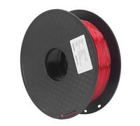 Riuulity Filaments TPU 1 Kg 1,75 Mm Bundles, Faible Déformation, Températures D' sans Sabot 190 ℃ -220 ℃, Idéal pour les Artistes et les Designers (Rouge transparent)