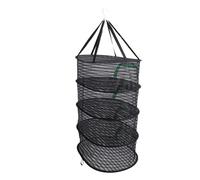 Riuulity Filet de Séchage Suspendu Multifonctionnel avec Fermeture éclair pour Noix, Champignons, Viandes, Vêtements, Séchoir Pliable pour Garage, Serre, Camping, Polyester (4 couches)