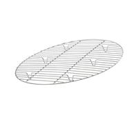 Riuulity Grille de Refroidissement Ronde de Séparation D'eau Durable pour la Cuisson à la Vapeur et les Grillades, Grilles de Cuisson à la Vapeur en Acier Inoxydable de 10,2 Pouces