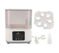 Riuulity Incubateur Automatique D'œufs de Poule, Petite Couveuse de Volaille Portable pour 6 œufs, Entièrement Automatique avec Retournement Automatique des œufs pour Les œufs