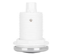 Riuulity Interrupteur à Bouton, Interrupteur à Bouton-poussoir Pneumatique en Acier Inoxydable avec Tuyau de 1 M, pour Baignoires de Massage, Piscines, Spas