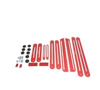 Riuulity Jauge de Marche D'escalier en Fer, Outil de Mesure, Longueur Réglable 11.5-60 Pouces, Outil de Rénovation D'escalier pour L'amélioration de L'