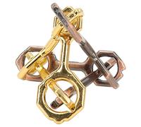 Riuulity Jouet de Casse-tête Tétramétrique en Alliage, Jouet époustouflant pour Améliorer Les Capacités de Résolution de Problèmes, Parfait pour la Relaxation