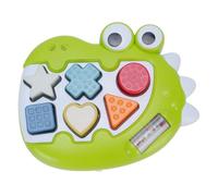 Riuulity Jouet Interactif de de Formes Sonores avec Lumières et Musique, Améliore L'expérience Sensorielle et la Coordination œil-Main, pour Une Récréation éducative