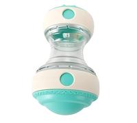 Riuulity Jouet Interactif pour Chien Distributeur de Friandises Boule Roulante avec Mécanisme de Torsion Réglable pour Jeux de Réflexion à Distributeur Lent (Green)
