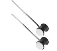 Riuulity Kit de Batterie 2 Pièces, Batteur à Pédale de Maillet pour Instruments de Percussion de Grosse Caisse avec Poignée de Marteau Durable