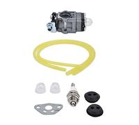 Riuulity Kit de Bougie D'allumage de Joint de Carburateur pour Tondeuse à Gazon WT WYK-186 - Fabrication Professionnelle - Longue Durée de Vie - Installation Facile - Convient pour 42CC - Travaux