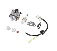 Riuulity Kit de Carburateur, Accessoire de Remplacement en Métal adapté pour Tondeuse Troy Bilt TB575EC TB539ES avec Joint, Facile à Installer et à Remplacer pour -bordure à Gaz à 4 Temps