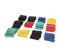 Riuulity Kit de Gaines de Câbles, 530 Tubes Thermorétractables | Isolation flexible, Options colorées, Sans danger pour l\'environnement, Fonctionnement simple