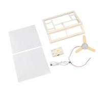 Riuulity Kit de Toit de Maisons de Poupée Miniature, Construire Exquis 3D Mini House Proof de Bricolage Conception de Bricolage Améliore la créativité et la Visualisation