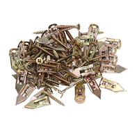 Riuulity Kit de Vis et D'ancrages avec Tube D'expansion, Chevilles Auto-perceuses pour Cloisons Sèches pour Suspension de Calligraphie, 40 X Vis pour Cadre Photo