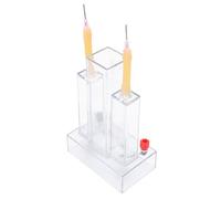 Riuulity Kit D'électrolyse de L'eau PEM avec Tubes de Libération de Gaz, Latex Métal-plastique Facile à Observer pour la Démonstration et la Production D'oxygène et D'hydrogène