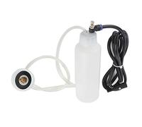 Riuulity Kit Durable de Purge de Frein et d'embrayage de Pompe à Vide de 500 ML avec Un Long Tuyau d'air, Base de Réservoir Magnétique, Idéal pour Le Système ABS