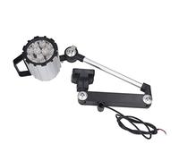 Riuulity Lampe de Travail LED étanche pour Machine, Bras Long Pliable pour Tour CNC 12 W 24 V, Lumière en Alliage D'aluminium Résistant à la Corrosion pour Machines CNC, établi D'atelier