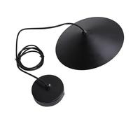 Riuulity Lampe Suspendue Noire Moderne, Taille Compacte, Lumière Chaude et Confortable pour Chambre à Coucher, café, Installation Filaire au Plafond