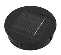 Riuulity Lanterne Solaire de Rechange pour Lanterne Solaire à LED Blanche Chaude et Marche/arrêt Automatique pour Lanternes Suspendues D'extérieur, 8 Cm de Diamètre, Batterie NI-MH AA 600 MAh 1,2 V