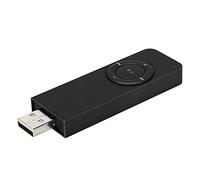 Riuulity Lecteur de Musique MP3 Lecteur Multimédia de Musique Portable élégant pour écouter de la, Prise en Charge de la Carte Mémoire 32 Go, MP3 USB avec Lanière pour Les Navetteurs, Couleur