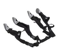 Riuulity Leggings de Bottes de Pluie pour Chien, avec Sangles élastiques Réglables pour Un Ajustement Parfait, Maintiennent Les Chaussons Ensemble, Semelles Antidérapantes, Gardent Les (2:S)
