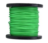 Riuulity Ligne de -Bordure de 2 Mm, Ligne de Ficelle pour, Nylon, Vert, Bobine de Remplacement, Performances Stables, avec Fabrication Professionnelle (100 m / 328,1 Pieds)