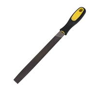 Riuulity Lime Demi Ronde de 8 Pouces avec Poignée, Lime Râpe en Acier au | Dents Grossières, Moyennes et Fines pour le Limage varié de L'acier, Poignée Ergonomique Antidérapante, pour L'ébavurage en