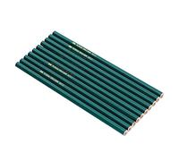 Riuulity Lot de 10 Crayons Graphite D'artiste à Coup de Pinceau Constant pour le Croquis, le Design, L'écriture, Crayon Ergonomique pour Adultes, Adolescents et Enfants (2B (sans gomme))