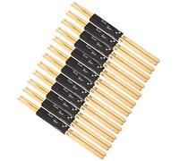 Riuulity Lot de 12 Paires de en Forme de Larme 5A en Bois D'érable, Idéales pour les Performances de Caisse Claire sur Scène